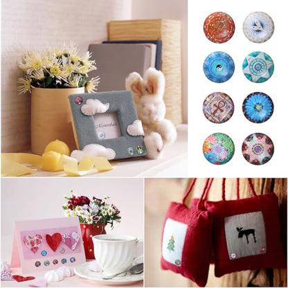 200pcs Mosaic Tiles for Crafts