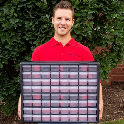 64 Drawer Plastic Storage Cabinet