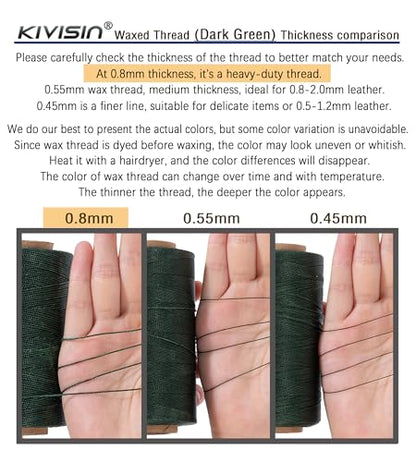 Heavy Duty Round Waxed Thread 0.8mm