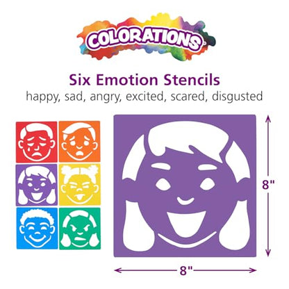 Emotional Stencils Set of 6