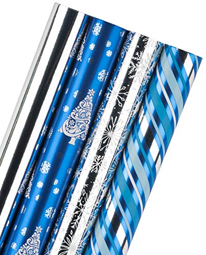 30 Inch Christmas Wrapping Paper Roll (100 Sq Ft)