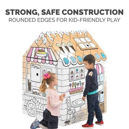BB at Play XLarge Color in Treats N Eats Playhouse Craft Activity for Kids