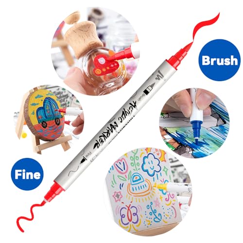 36 Colors Fine and Brush Dual (36 Count)