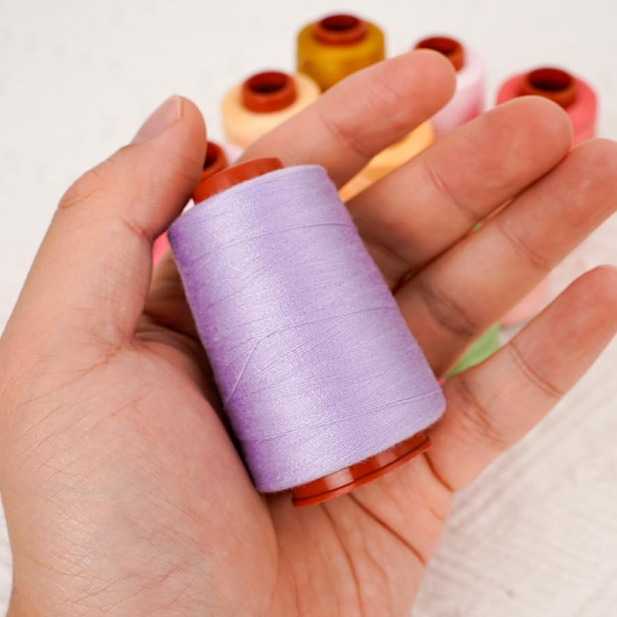 12PCS Sewing Thread Kit 30wt Spools (28800 Foot)
