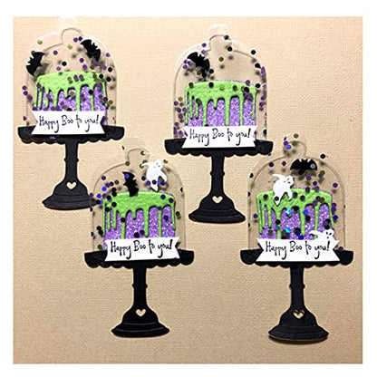 Cutting Dies Happy Birthday Holiday Thanks Greetings Metal Stencils Scrapbooking Tool Love Heart DIY Carbon Steel Embossing Template for Paper Card Making