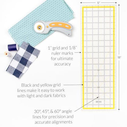 Quilting Rulers 6x18