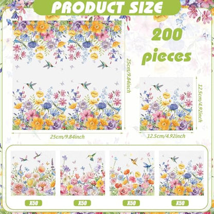 200 Pcs Christmas Napkins (200 Count)