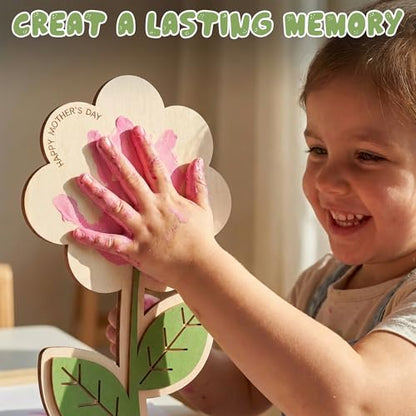 DIY Mothers Day Crafts for Kids Handprint Art