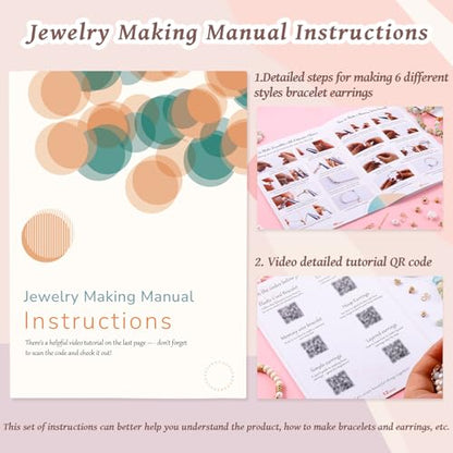 1927PCS Jewelry Making Supplies Kit for Adults