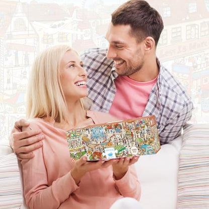 1000 Piece Puzzle for Adults Jigsaw Puzzles (1000 Count)