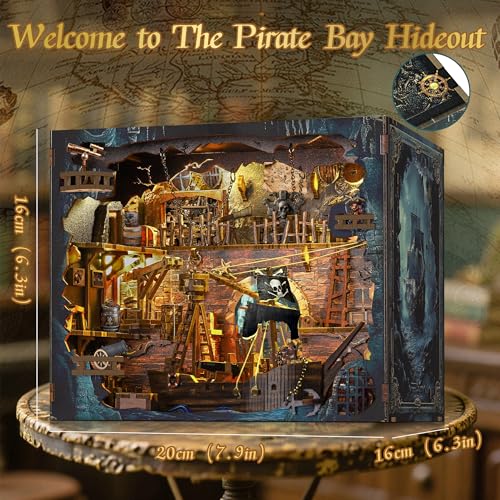 Pirate Book Nook Kit (400 Count)