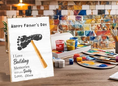 Hammer Footprint Sign (10 Count)
