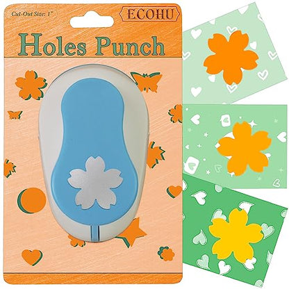 Flower Hole Punch for Craft Size Out 1
