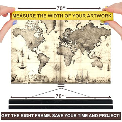 70 in Magnetic Poster Hanger Frame