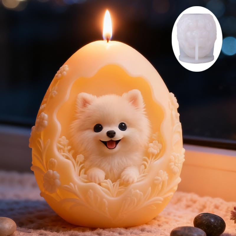 Egg Shape Candle Molds