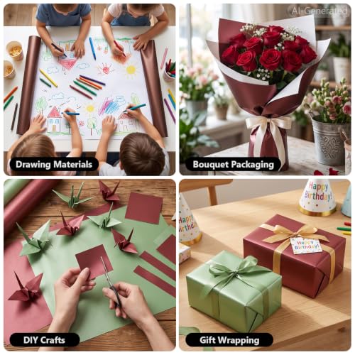 Sage Green Matte Wrapping Paper