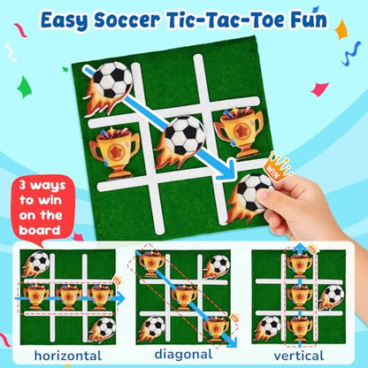 30 Pack Soccer Tic Tac Toe Party Favors (30 Count)