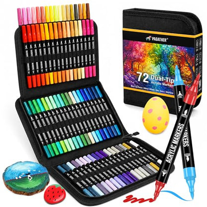 Acrylic Paint Markers (72 Count)