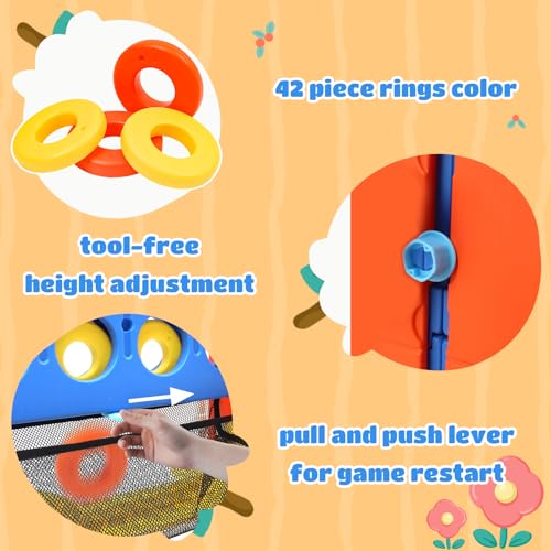 Giant 4 in-A-Row Connect Game Set, Blue