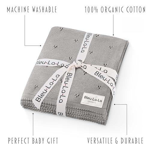 Luxury Organic Cotton Baby Quilt Blanket