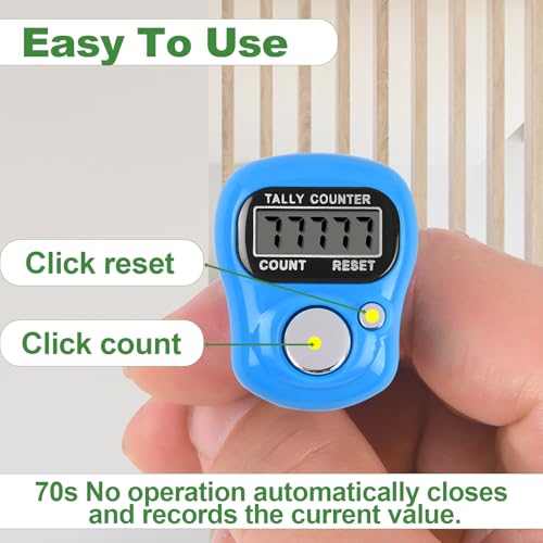 Tally Counter Electronic Finger Counter Digtal Clicker Counter 10pc