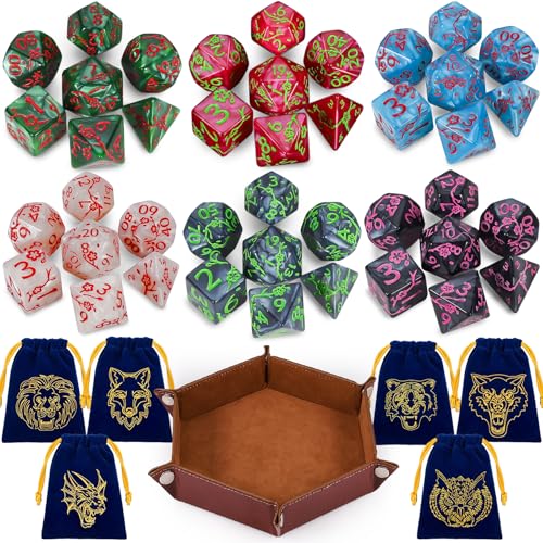 Polyhedral Dice Set (42 Count)