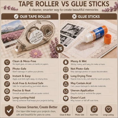 Glue Tape Roller (8 Count)