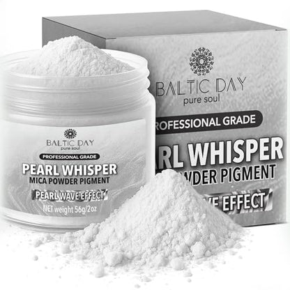Pearl Whisper White Mica Powder 2 oz