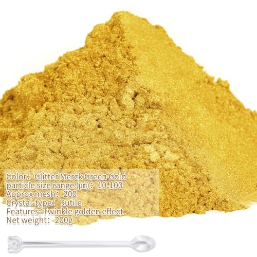 Mica Powder 7.05OZ（200g） (7.0548 Ounce)