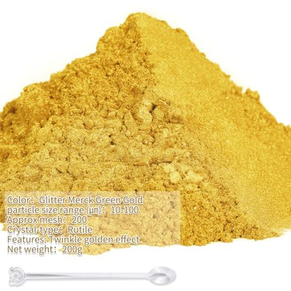 Mica Powder 7.05OZ（200g） (7.0548 Ounce)