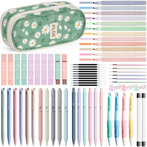 65PCS Aesthetic School Supplies Back to School Supplies Cute Stationary Set (65 Count)