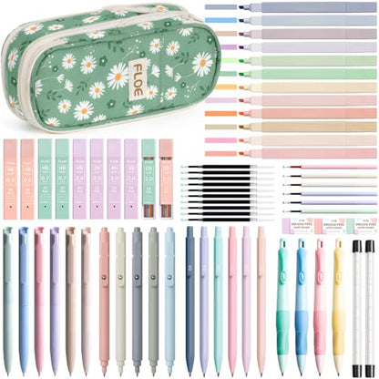65PCS Aesthetic School Supplies Back to School Supplies Cute Stationary Set (65 Count)