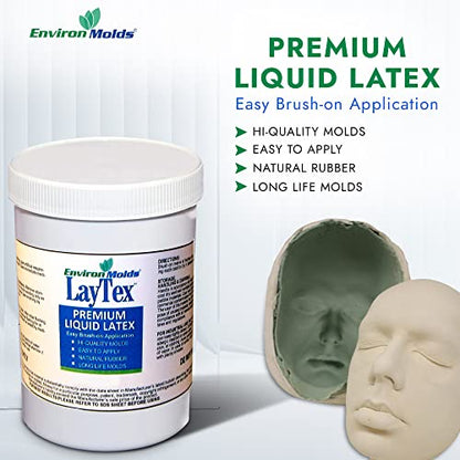 EnvironMolds Liquid Latex Mold Making Rubber