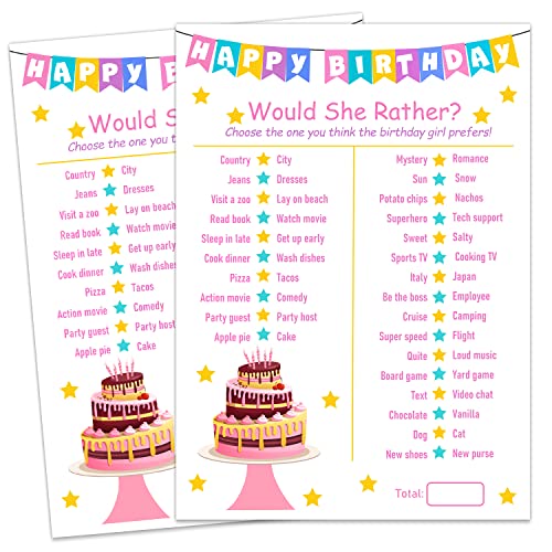 Birthday Girl Party Game