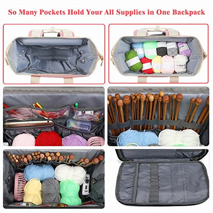Knitting Bag Backpack