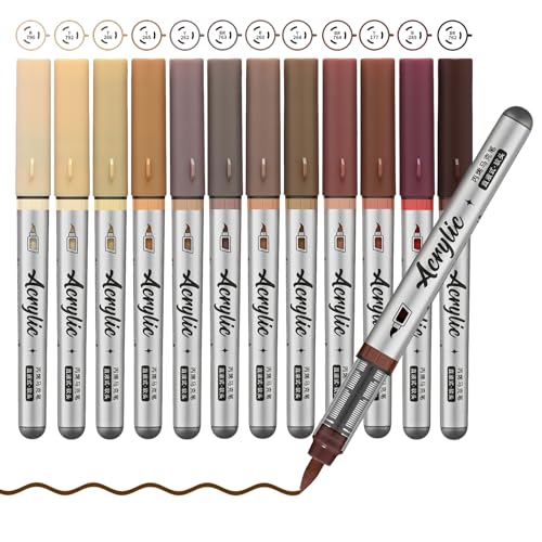 Brown Acrylic Paint Pens