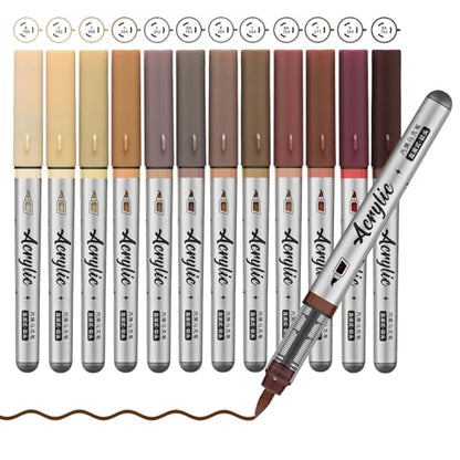 Brown Acrylic Paint Pens