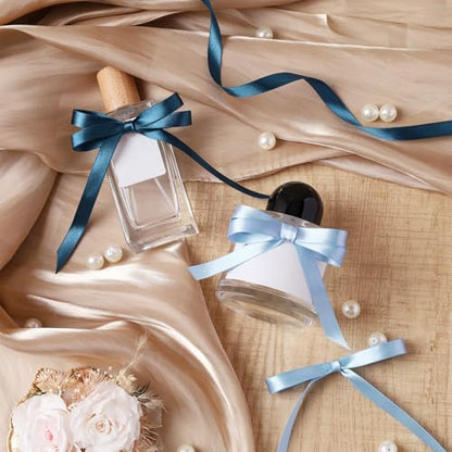 Navy Satin Ribbon 3