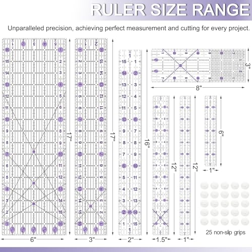 Quilting Ruler (8 Count)