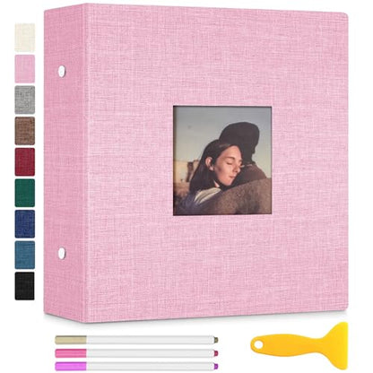 18 In Photo Album Self Adhesive with Picture Display Window