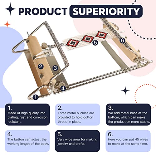 Adjustable Bead Loom