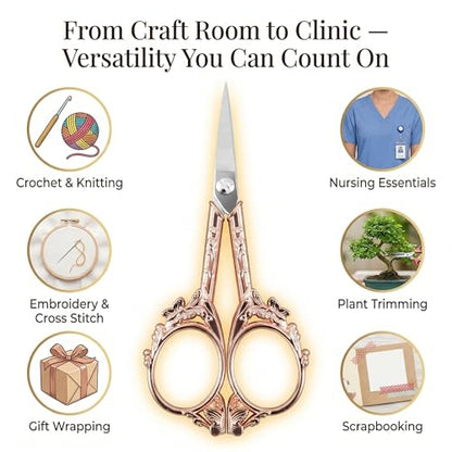 Crochet Scissors with Cover