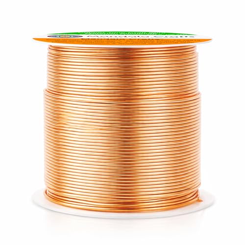 22 Gauge Copper Tone Anodized Aluminum Craft Wire (100 Foot)