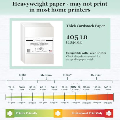 Cardstock Warehouse Stardream Quartz Cardstock Paper (25 Count)