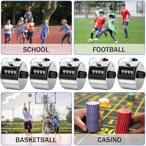 Tally Counter Clicker 4 Digit Number for School Event