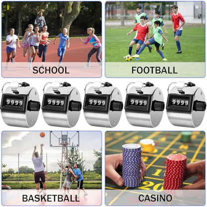 Tally Counter Clicker 4 Digit Number for School Event
