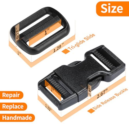 Buckles and Straps Set 1"