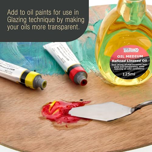 Refined Linseed Oil (4.22 Fl Oz)