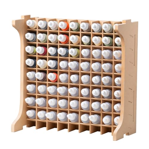 Large Capacity Plastic Model Tool Storage Paint Rack