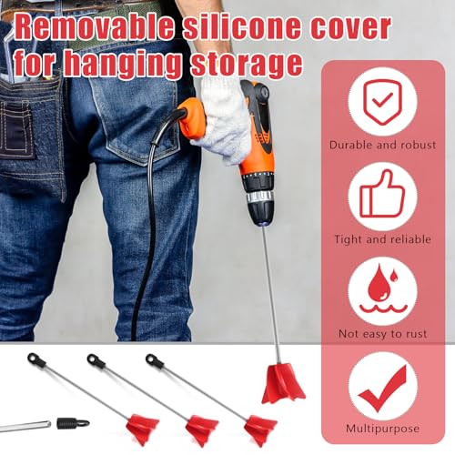11" 8 Pcs Paint Stirrer for Drill (8 Count)